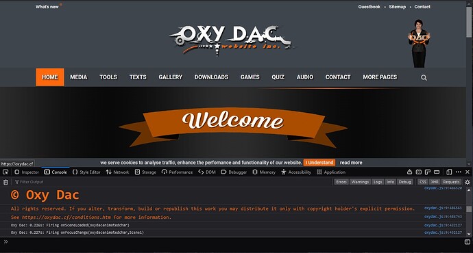 oxydacConsole