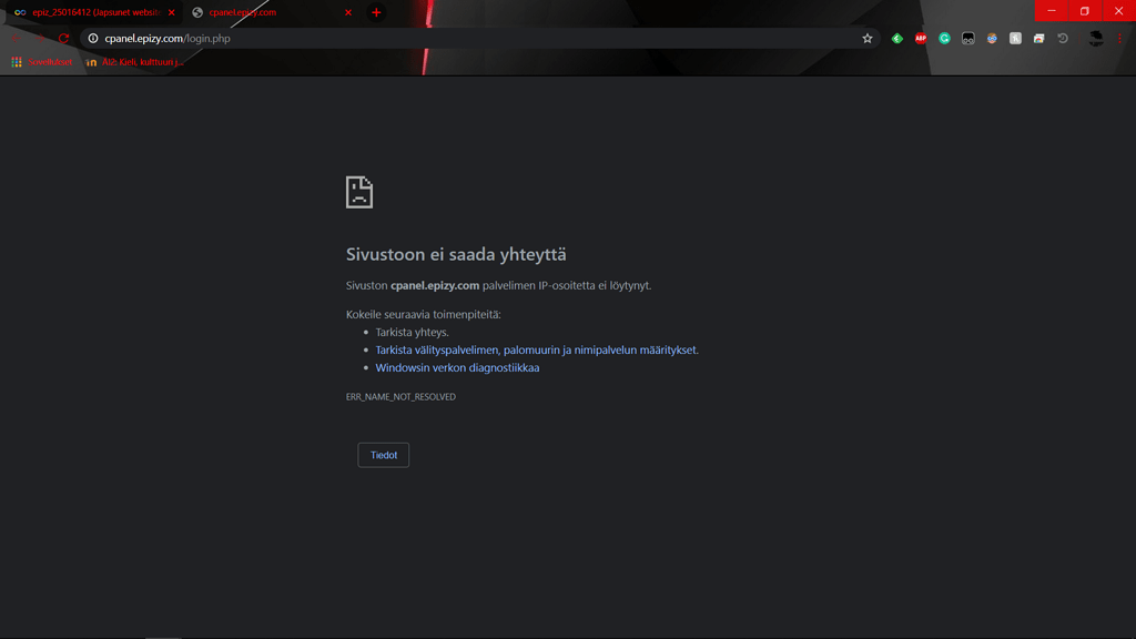 down? Hosting Support InfinityFree Forum