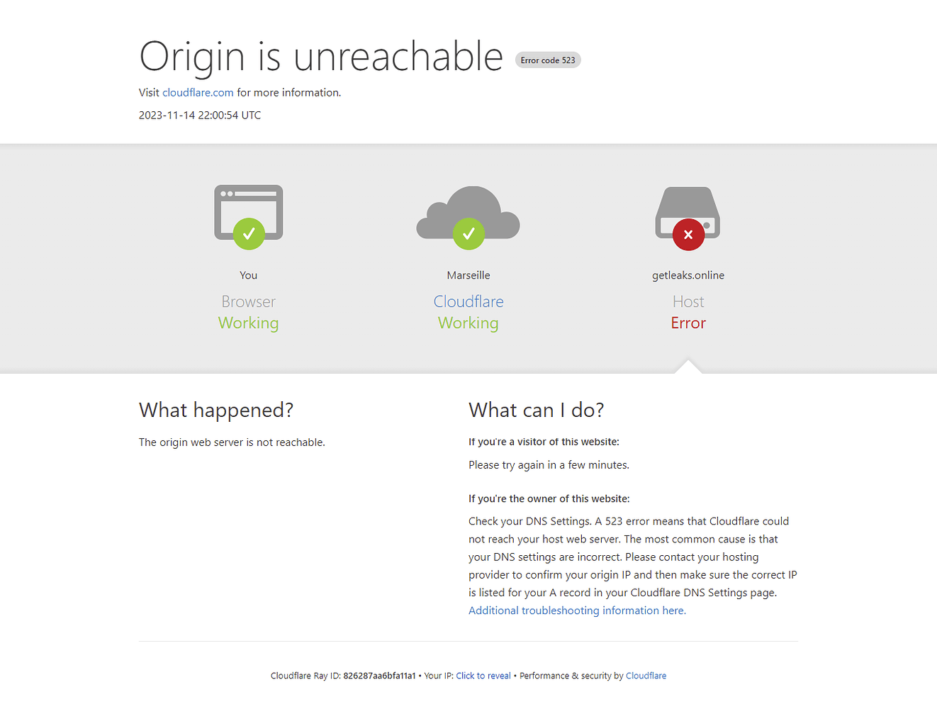 その他 user_e8dae37b How to Fix Cloudflare Error 523: Origin is Unreachable (2023)