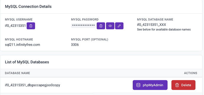 BE database info-1