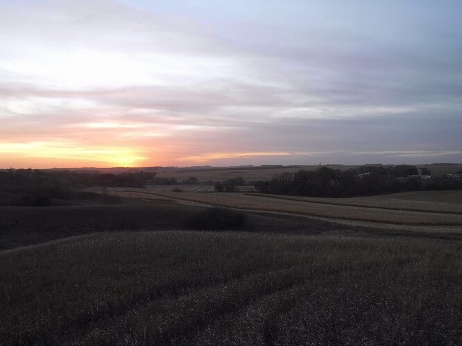 Western Lyon County Sunset