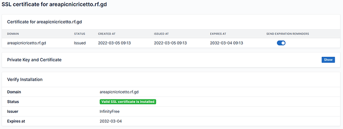 sslcertificatevalide