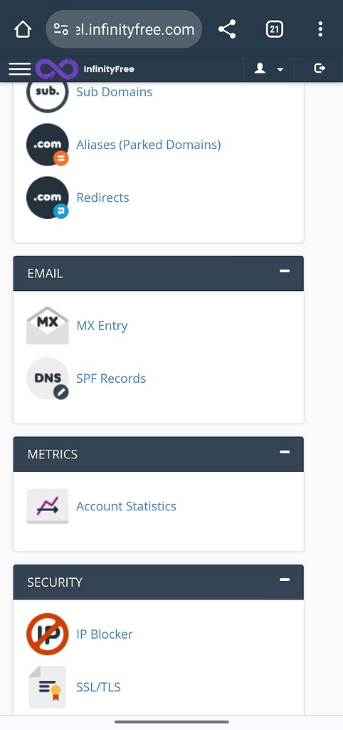 How to create a free email account on InfinityFree? - Hosting Support ...