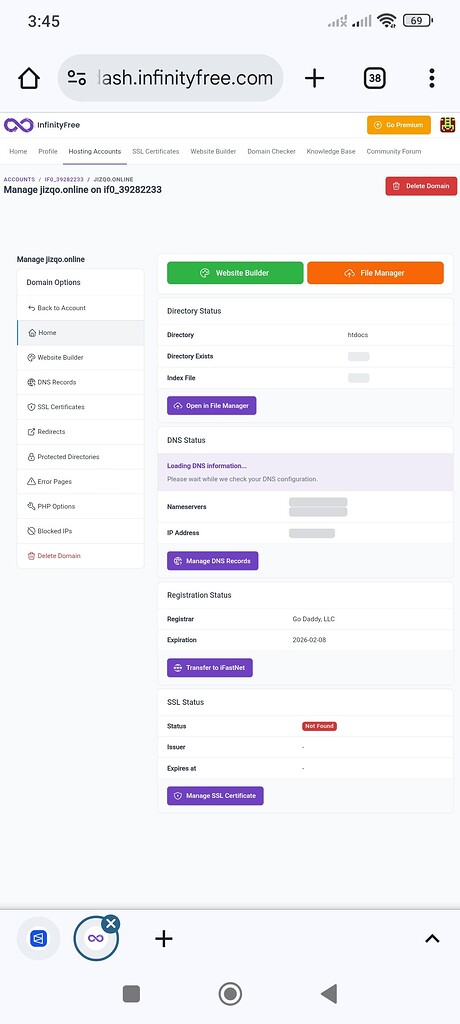 My Ssl Free Certificate I Have Try Installing It But It S Not