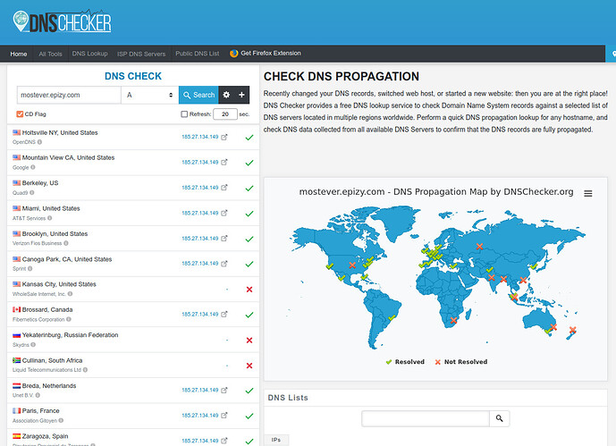 Screenshot-dns-checker