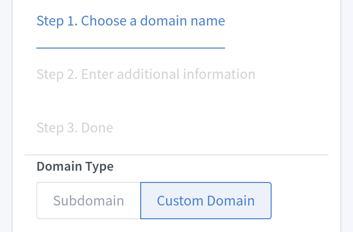 Adding an existing domain name to account - Hosting Support ...