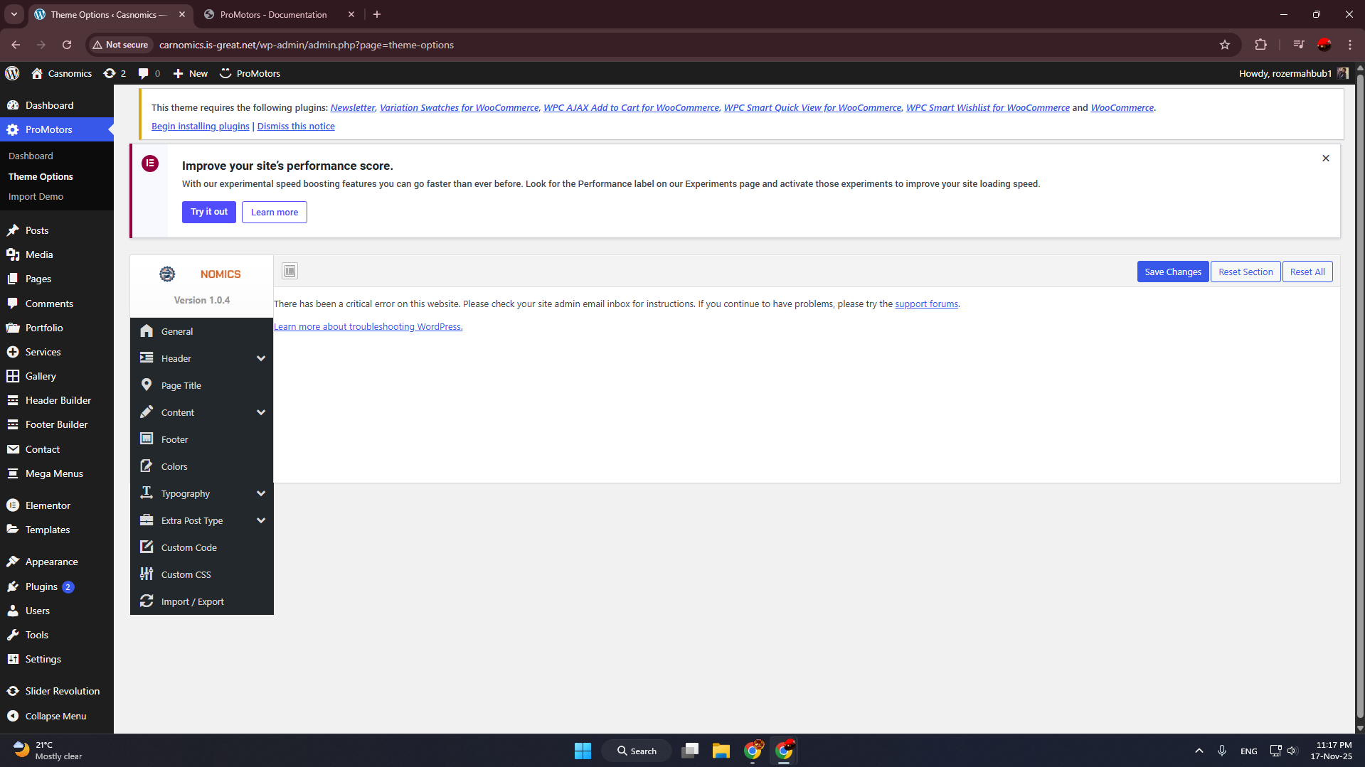 Max. Post Size: Currently: 30 (the minimum required 32M) - Hosting