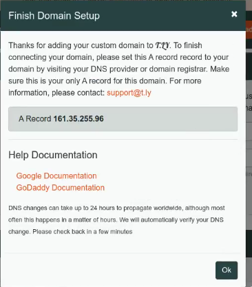 DNS A record - Hosting Support - InfinityFree Forum