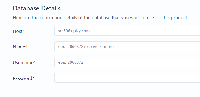 Database connection failed (error ) - Hosting Support - InfinityFree Forum