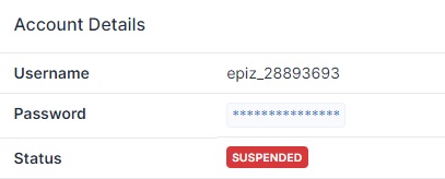 suspended