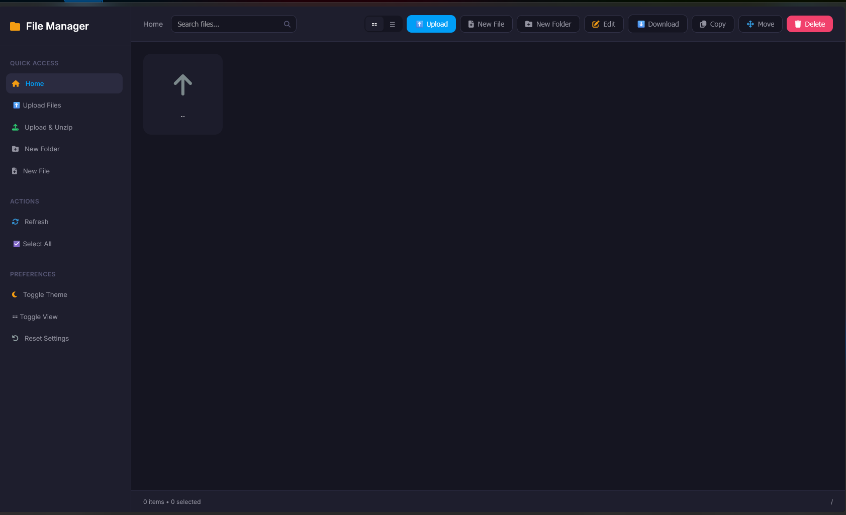 Introducing Our New Web-Based File Manager - Page 7 - News and ...